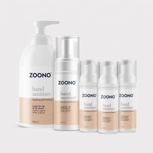 ZOONO hand sanitiser pack